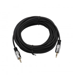 3.5mm stereo male to male cable  length 10M  OD4.0mm audio cable